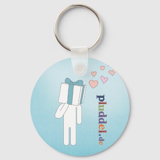 pluddel-Ō ger-herz Schlüsselanhänger (Vorderseite)