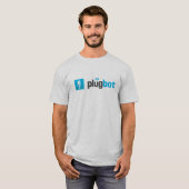 PlugBot Standard T-Shirt (Vorne ganz)