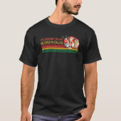 Pluggin' in meinen Glühformen WeihnachtsRetro Vint T-Shirt (Vorderseite)