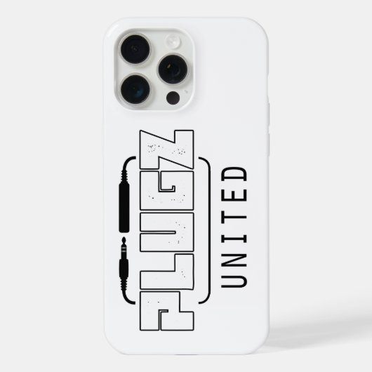 Plugz iPhone Case Hülle (Rückseite)