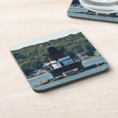 Plum Beach Lighthouse Cork Untersetzer (Linke Seite)