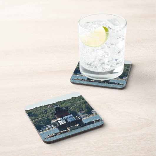 Plum Beach Lighthouse Cork Untersetzer (Rechte Seite)