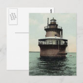 Plum Beach Lighthouse Postkarte (Vorne/Hinten)