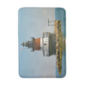 Plum Beach Lighthouse, Rhode Island Bath Mat Badematte (Vorderseite Vertikal)