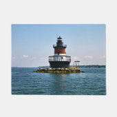 Plum Beach Lighthouse, Rhode Island Door Mat Fußmatte (Vorderseite)