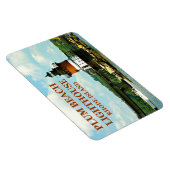 Plum Beach Lighthouse, Rhode Island Foto Magnet (Rechte Seite)