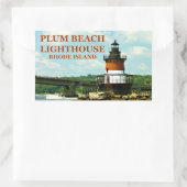 Plum Beach Lighthouse, Rhode Island Stickers (Tasche)