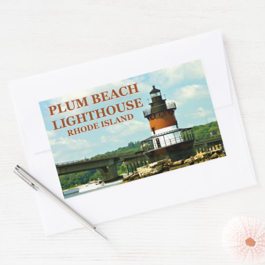 Plum Beach Lighthouse, Rhode Island Stickers (Umschlag)