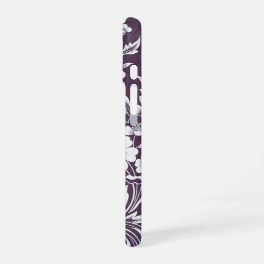 Plum Bloom Grace iPhone 16 Hülle (Linke Seite)