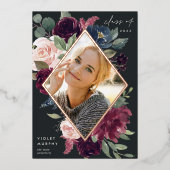 Plum Blossom | Ankündigung von Foto-Abschluss (Vorderseite)