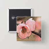 Plum Blossom Button (Vorne & Hinten)