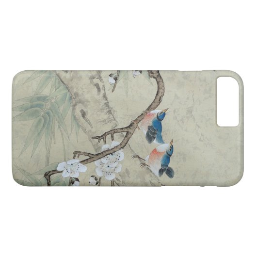 Plum Blossom im Frühling Case-Mate iPhone Hülle (Rückseite (Horizontal))