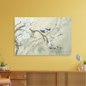 Plum Blossom im Frühling Leinwanddruck (Insitu (Wohnzimmer))