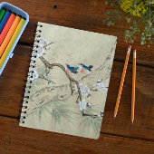 Plum Blossom im Frühling Notizblock