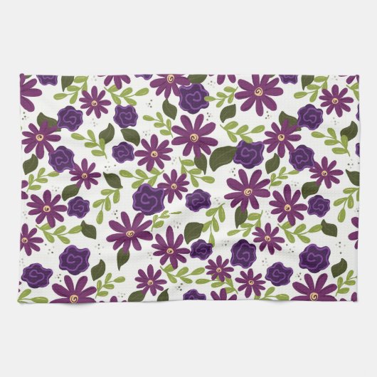 Plum Blossom Küchentücher (Horizontal)