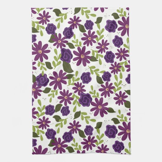 Plum Blossom Küchentücher (Vertikal)