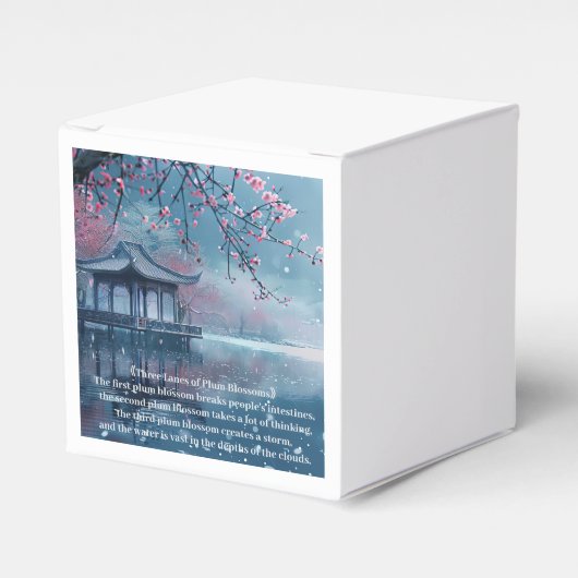 Plum Blossom Pavilion Geschenkschachtel (Vorderseite)