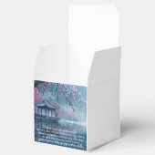 Plum Blossom Pavilion Geschenkschachtel (Geöffnet)