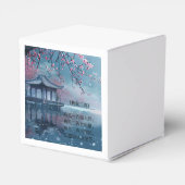 Plum Blossom Pavilion Geschenkschachtel (Rückseite)