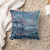 Plum Blossom Pavilion Kissen (Decke)