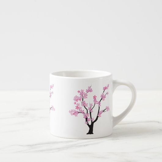 Plum Blossom Tree Espressotasse (Rechts)