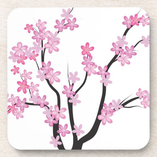 Plum Blossom Tree Untersetzer (Vorderseite)