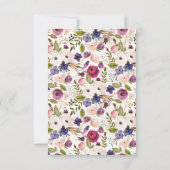 Plum & Blue Baby Duschdusche Windeln Raffle Ticket Einladung (Rückseite)