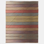 Plum Blue Gold und Blue Fleecedecke (Vorderseite)