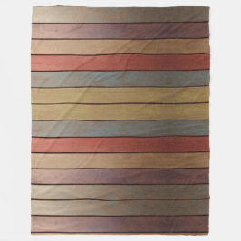 Plum Blue Gold und Blue Fleecedecke