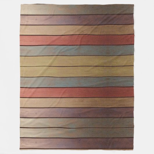 Plum Blue Gold und Blue Fleecedecke (Vorderseite)