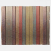 Plum Blue Gold und Blue Fleecedecke (Vorderseite (Horizontal))