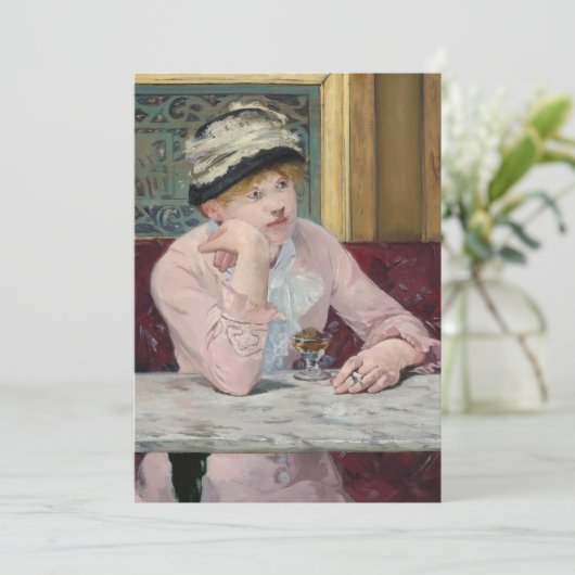 Plum Brandy | Édouard Manet (Stehend Vorderseite)