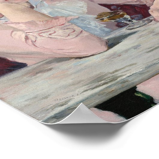 Plum Brandy | Édouard Manet Poster (Ecke)