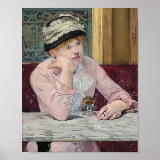 Plum Brandy | Édouard Manet Poster (Vorne)