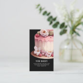 Plum Cake Visitenkarte (Stehend Vorderseite)