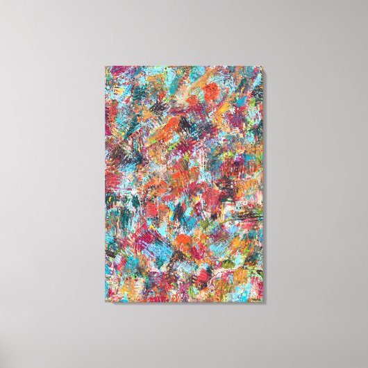 Plum Crazy 24 x 36 Wrapped Canvas Leinwanddruck (Vorderseite)