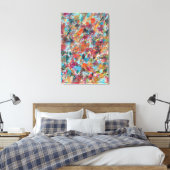 Plum Crazy 24 x 36 Wrapped Canvas Leinwanddruck (Insitu (Schlafzimmer))