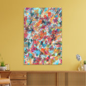 Plum Crazy 24 x 36 Wrapped Canvas Leinwanddruck (Insitu (Wohnzimmer))