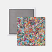 Plum Crazy Magnet (Vorderseite/Rückseite)