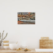 Plum Creek Falls, Olmstead Falls, Ohio Poster (Küche)