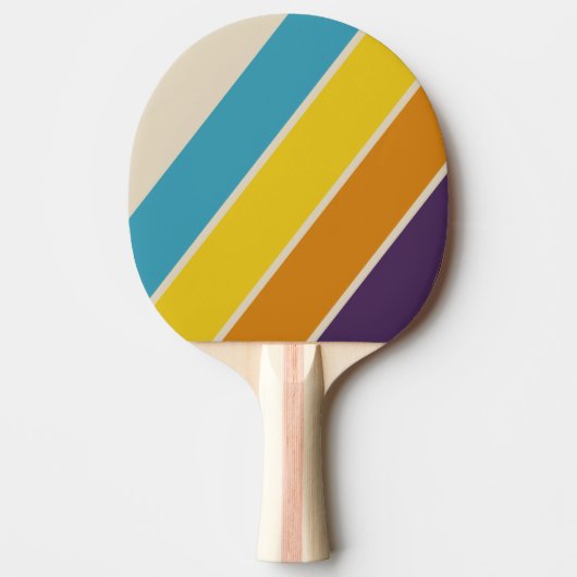 Plum Dust Rainbow Bold gewebt Tischtennis Schläger (Vorderseite)