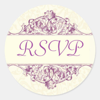 Plum Filigree UAWG Sticker