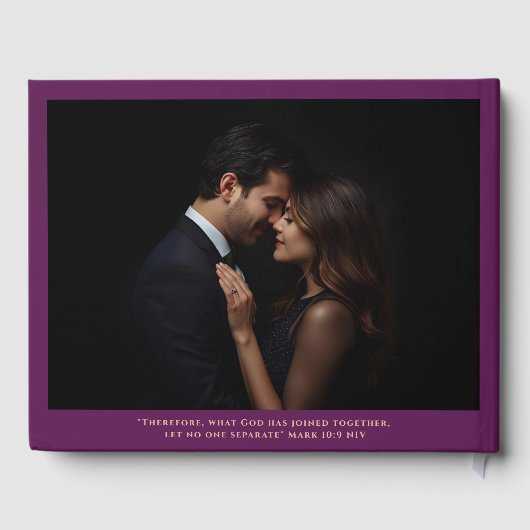 Plum Gästebuchkostenangebot für Reisende Gästebuch (Rückseite)