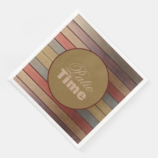 Plum Gold und Grau Blue Serviette (Ecke)