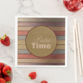 Plum Gold und Grau Blue Serviette (Beispiel)