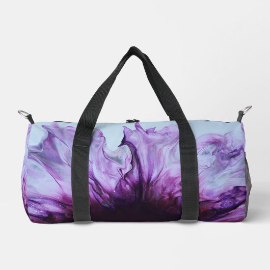 Plum Gorgeous Print Cut Sew Bag Duffle Bag (Vorderseite)