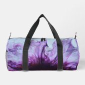 Plum Gorgeous Print Cut Sew Bag Duffle Bag (Rückseite)