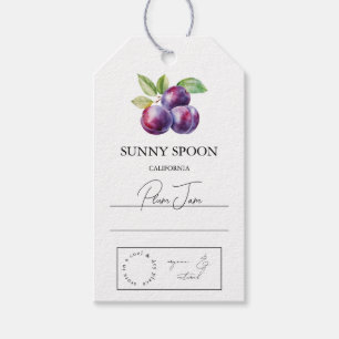 Plum Hang Tag Geschenkanhänger