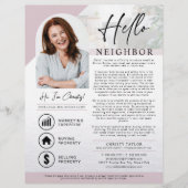 Plum Hello Neighbor Real Anwesen Agent Einführung Flyer (Vorne)