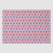Plum Illustriert Strawberry Seidenpapier (Vorderseite)